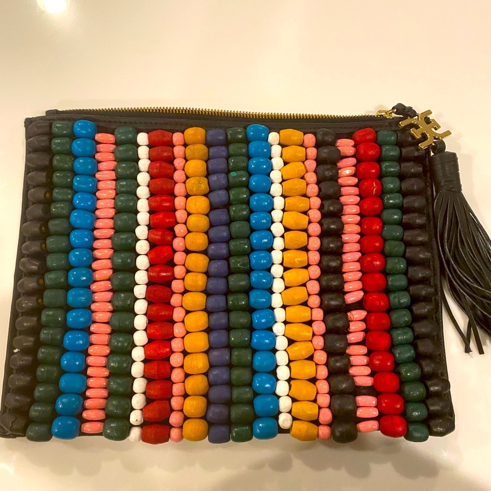 Sam Edelman Multi-color Beaded Clutch